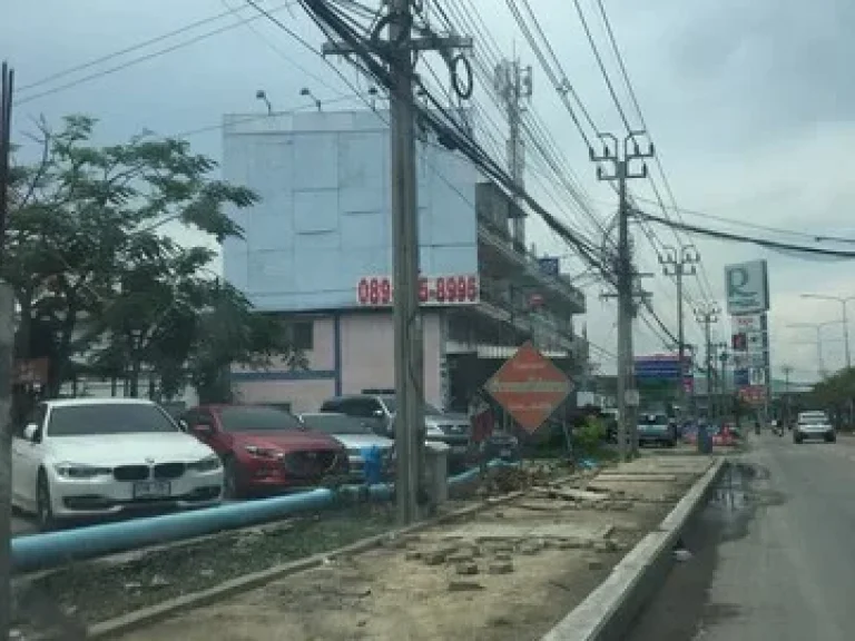 ขายที่ดินแปลงสวย ทำเลดี ถมแล้ว 891 ตรว ติดถนนศรีสมาน ใกล้โรบินสันศรีสมาน