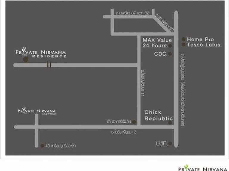 NH104 ขายบ้านเดี่ยว 3ชั้น ไพรเวท เนอวาน่า Private Nirvana เลียบทางด่วนเอกมัย-รามอินทรา บ้านใหม่