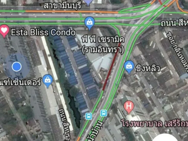 ขาย ESTA BLISS CONDO โครงการติดถนนรามอินทรา สี่แยกมีนบุรี ย่านแฟชั่นไอส์แลนด์ แนวรถไฟฟ้าBTS แขวงมีนบุรี เขตมีนบุรี จังหวัดกรุงเทพมหานคร