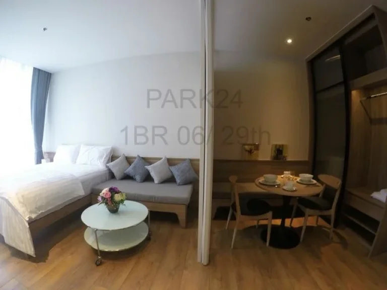 ให้เช่าคอนโด Park 24 ขนาด 28 sqm 1bed ชั้น 29 ใกล้เซ็นทรัล พระราม 3