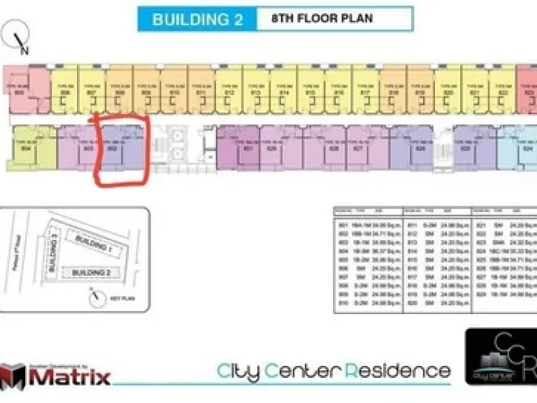 ขายดาวน์ ถูก คอนโด ซิตี้ เซ็นเตอร์ เรสซิเด้นซ์็ City Center Residence CCR พัทยากลาง ชั้น 8 วิวสระ