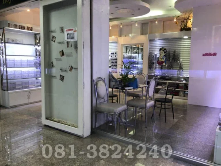 เซ้งร้านค้าในห้าง The Palladium world shopping ประตูน้ำ 27 ตรมFor sale A store in Palladium mall 