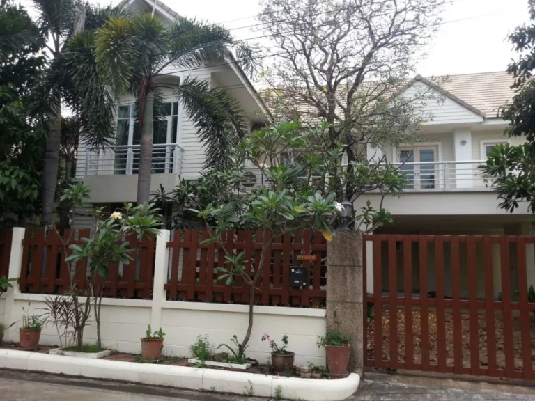 HR00581House For Rent บ้านเดี่ยว หมู่บ้านวรบูลย์ อ่อนนุช 44 วชิรธรรมสาธิต 57 55000THBmonth