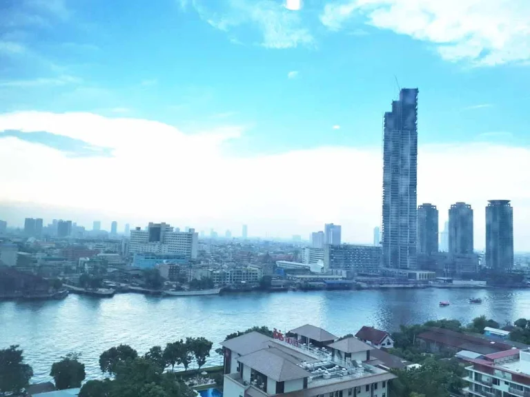 For Rent Condo Baan Sathorn - Chaophraya 2Br1Ba 29000 Bath BTS Saphan Taksin