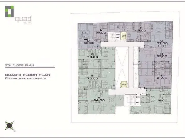 For rent or sale Quad Silom