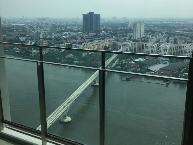 ขาย condo 333 riverside 1 bedroom river view ชั้น 35 อาคาร A ขนาด 458 ตรม ติดรถไฟฟ้าสีน้ำเงินแม่น้ำเจ้าพระยาท่าเรือ