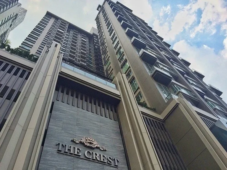 ให้เช่าคอนโด The Crest Sukhumvit 34 เดอะ เครสท์ สุขุมวิท 34 ห้องตกแต่งสวย ใกล้ BTSทองหล่อ 120 เมตร