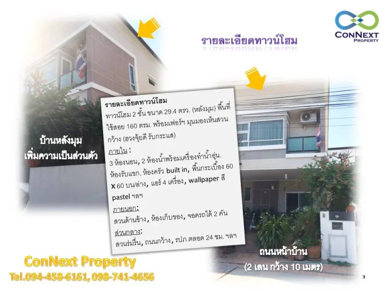 ทาวน์โฮม The Greenery 7 พุทธมณฑลสาย 4