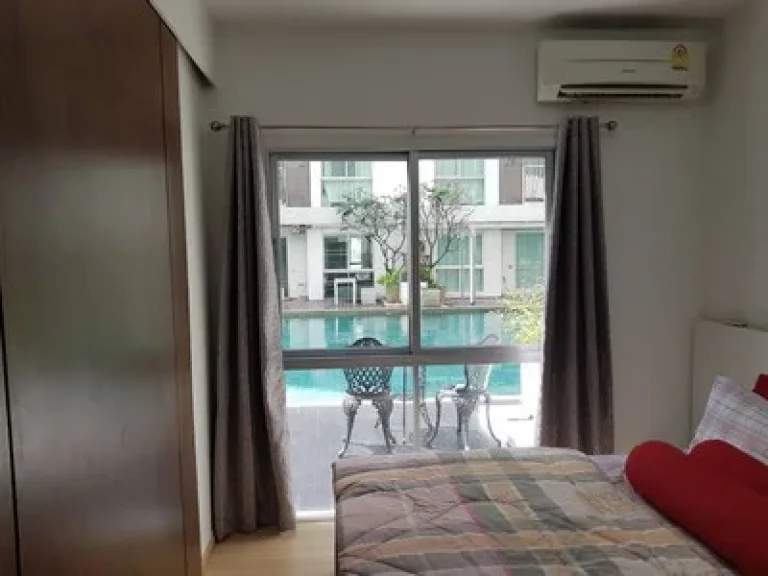 A Space Asoke-Ratchada Condo for Sale ชั้น 1 ระเบียงติดสระว่ายน้ำ