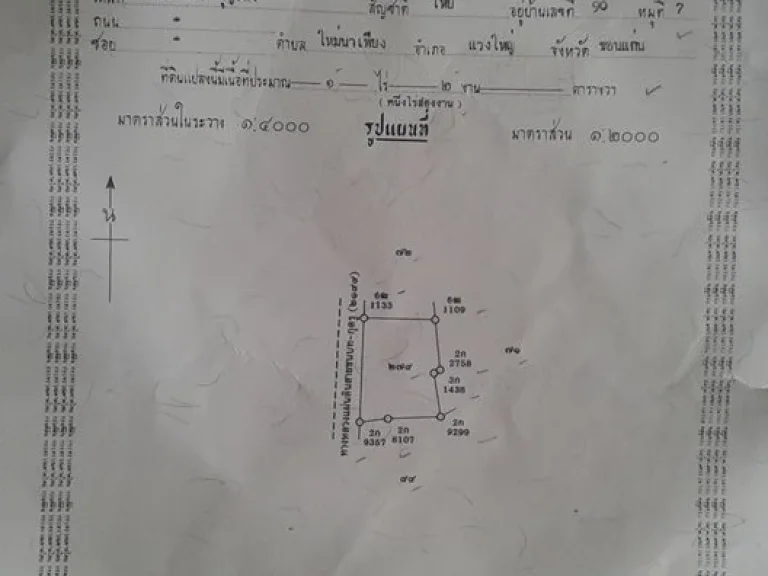 ขายด่วนที่ดิน จำนวน 3 ไร่