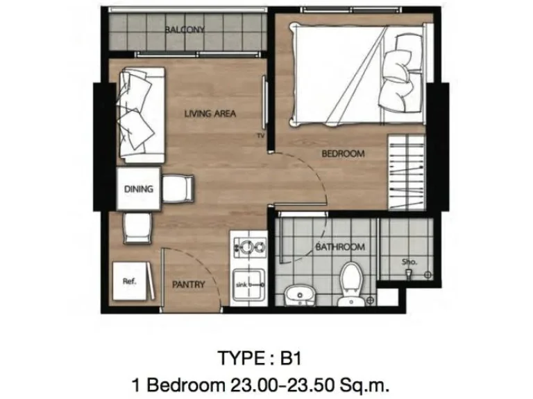 ขายดาวน์ ด่วน เพียง 150000 บาท Notting Hill Sukhumvit-Praksa ห้องคอนโดวิวสระน้ำ และแม่น้ำ