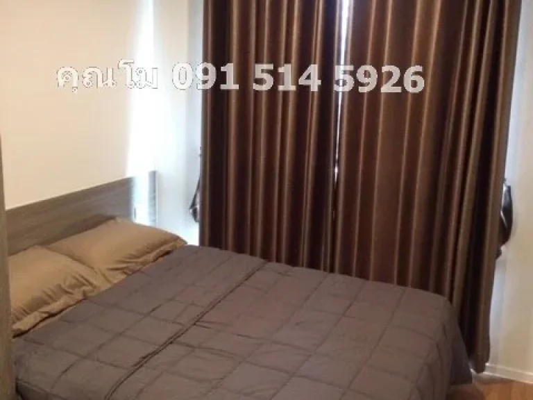 ให้เช่า คอนโด ลุมพินี เพลส บางนา กม3 1bed ชั้น8 วิวสวน เฟอร์ครบ คุณโม 091 514 5926