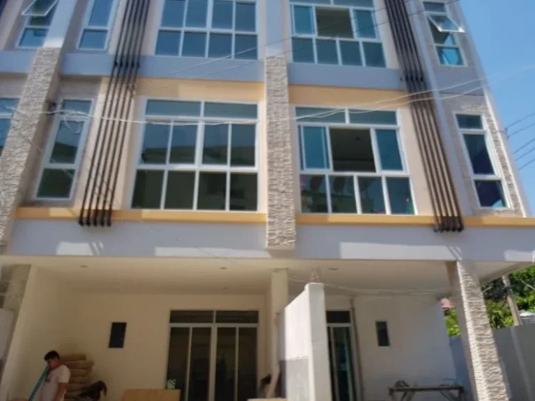 HS1004 Townhome For Sale New Project Jai Klang Mueng Near MRT Huaykwang 65