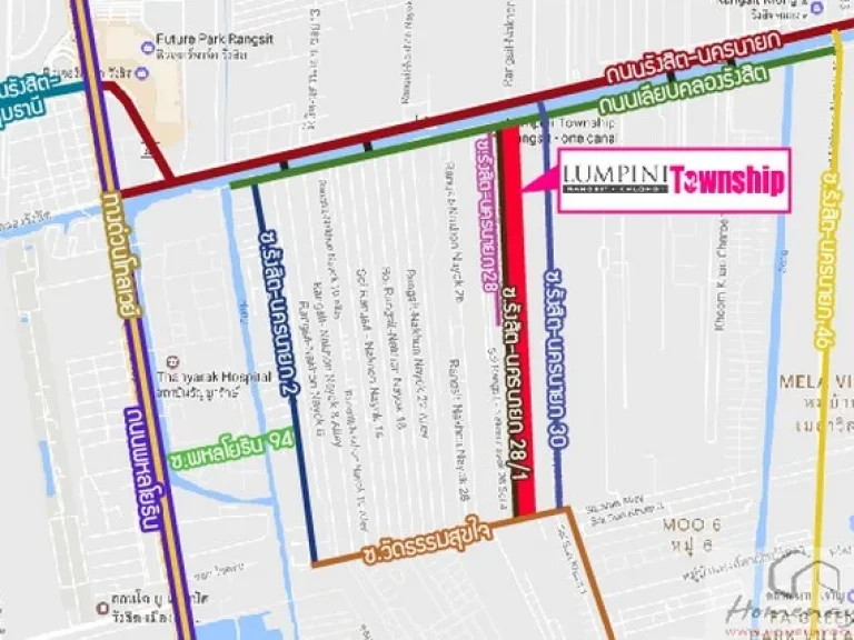 RODKP-0016 ให้เช่าคอนโด LPN Township Rangsit-Klong 1 ราคาถูก คุณ ค๊อป โทร 097-007-5102