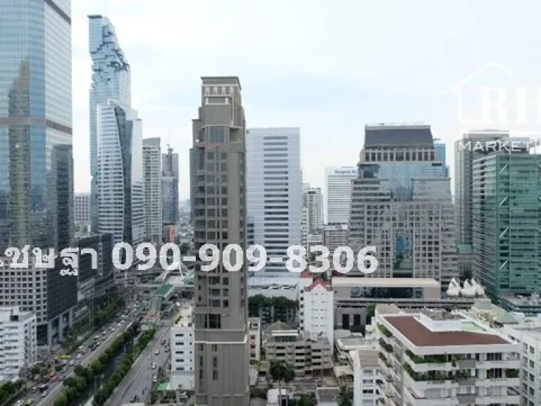 ขายด่วน Rhythm Sathorn ริทึ่ม สาทร 6055 ตรมชั้น 24 ห้องมุม วิวถนนนราธิวาส คุณเชษฐา 090-909-8306