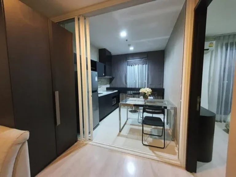 ให้เช่าคอนโด 1 ห้องนอน RHYTHM Sukhumvit 441 มีอ่างอาบน้ำ garden view ใกล้BTS สถานีพระโขนง