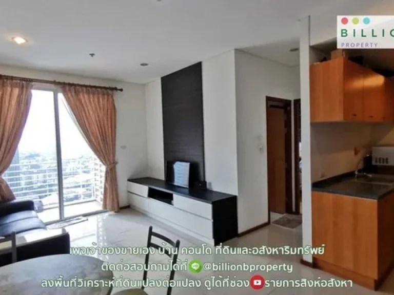 ขายด่วน คอนโดดี ทำเลเด่น ติด BTS กรุงธนบุรี Villa Sathorn ขนาด 55 ตรม ชั้น 25 CITY VIEW