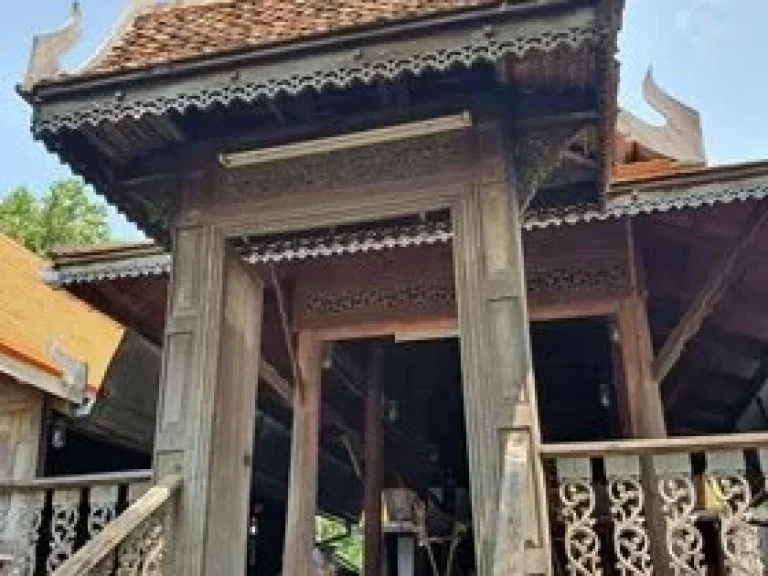 ให้เช่า บ้านเรือนไทย ในกรุงเทพ ซนวมินทร์ 145 Thai Wood House in Bangkok