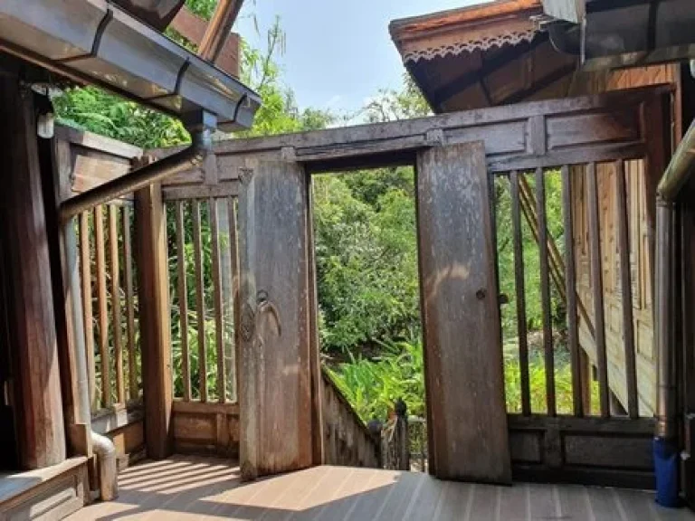 ให้เช่า บ้านเรือนไทย ในกรุงเทพ ซนวมินทร์ 145 Thai Wood House in Bangkok