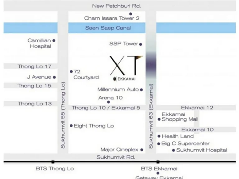 ให้เช่า XT Ekkamai เอ็กซ์ที เอกมัย คอนโดพร้อมอยู่ใจกลางเอกมัย จากแสนสิริ 1 Bed ค่าเช่าเดือนละ 20000 บาท