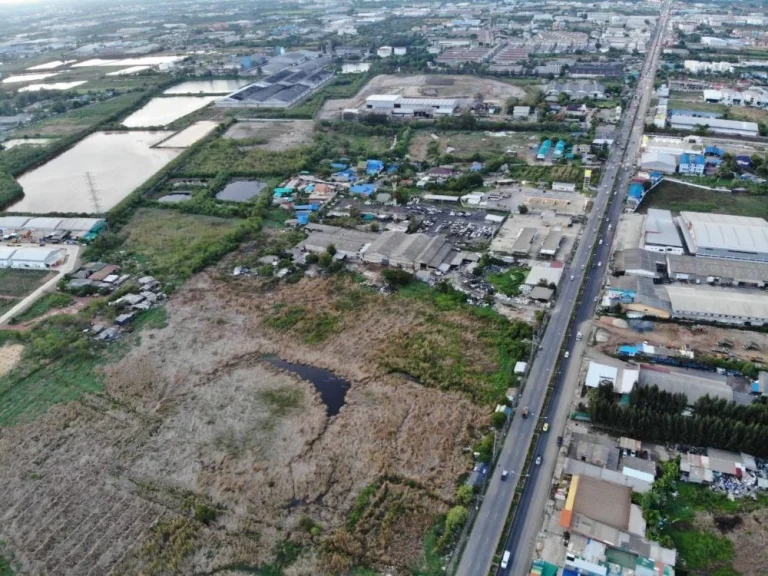 ขายที่ดิน ติดถนนเศรษฐกิจ ราคาถูก สมุทรสาคร ขนาด 15 ไร่ ขายที่ดินสมุทรสาคร