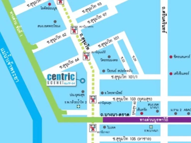 ขายให้เช่า ด่วน คอนโด Centric Scene Sukhumvit 64