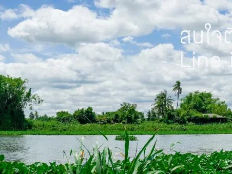 ขายที่ดินสวยริมแม่น้ำท่าจีน ติดถนน วิวสวย ใกล้ กทม 3ไร่ 86ตรวา