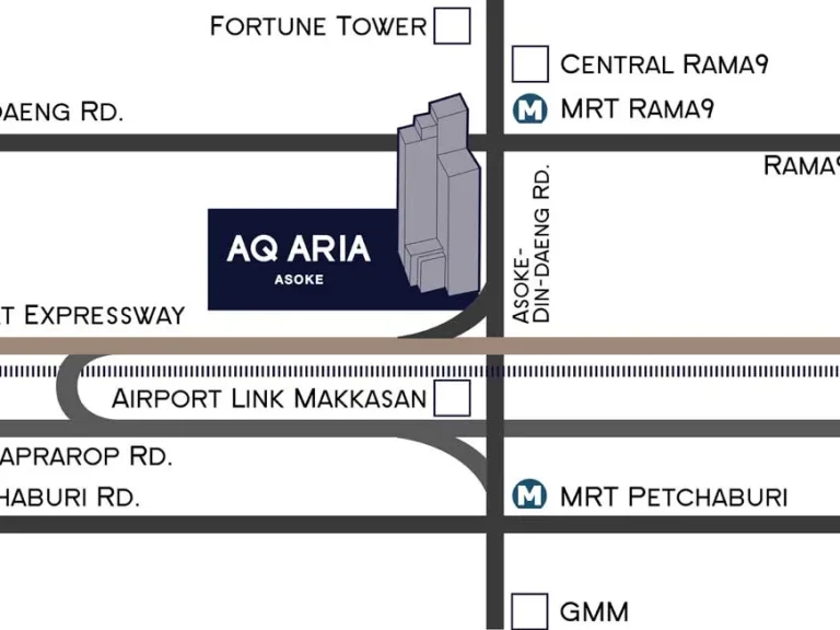 ขาย AQ Aria Asoke 1 ห้องนอน 1 ห้องน้ำ ขนาด 29 ตรม ราคาดีที่สุด