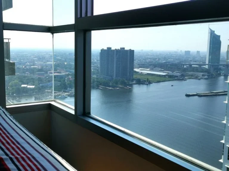 ขาย วิวแม่น้ำ ทิศเหนือ ห้องมุม Lumpini Park Riverside Rama 3 ชั้นสูง ราคา 258 ล้านบาท