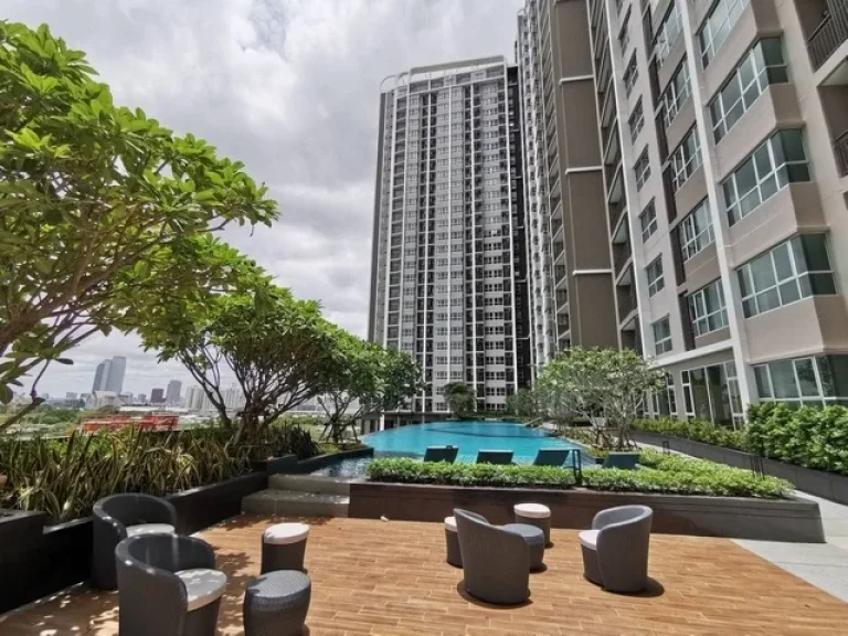 Supalai Veranda Rama 9 ห้อง 42 ตรม 1BED ชั้น 17 ห้องกว้าง พร้อมอยู่ NEW ROOM