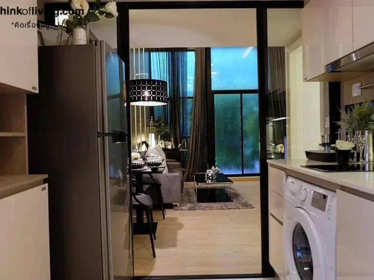 ให้เช่า Knightsbridge Duplex Tiwanon แบบ Duplex มีเครื่องซักผ้า ใกล้ MRT450 ม