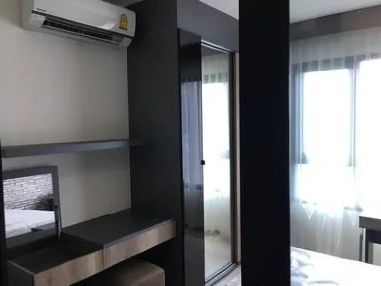 Life Asoke Condo for Rent อาคาร S ชั้น12 ทิศตะวันออก วิวสวน