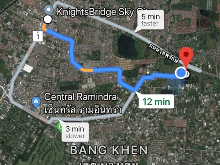 YB690ให้เช่าอาคารสำนักงาน 4 ชั้นขนาด 1736 ตรมย่านรามอินทรา 5ใกล้จุดขึ้นลงทางด่วน สุขาภิบาล 5เหมาะสำหรับทำโรงงานขนาดย่อม