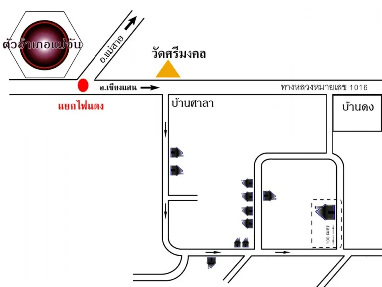 ขายบ้านสวนเกษตรผสมผสานทำเลงามใกล้ตัวอำเภอแม่จันแค่1กิโลเมตร เชียงราย เนื้อที่ 3ไร่ 3งาน 77ตารางวา เจ้าของขายเองราคาต่อรองได้