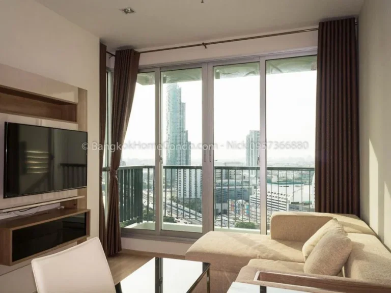 ให้เช่า Condo For Rent 1bed Rhythm Sathorn 2441027 Five Minutes to Saphan Taksin BTS 25000 บาทต่อเดือน