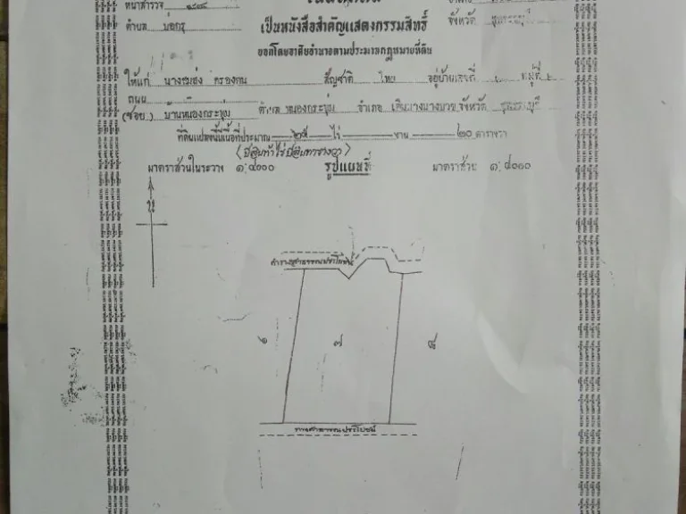 ขายที่ดิน ตหนองกระทุ่ม 25 ไร่เศษ