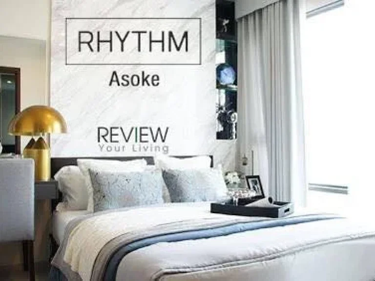 Condo for rent ให้เช่า คอนโด RHYTHM Asoke 1 ตกเเต่งครบพร้อมอยู่