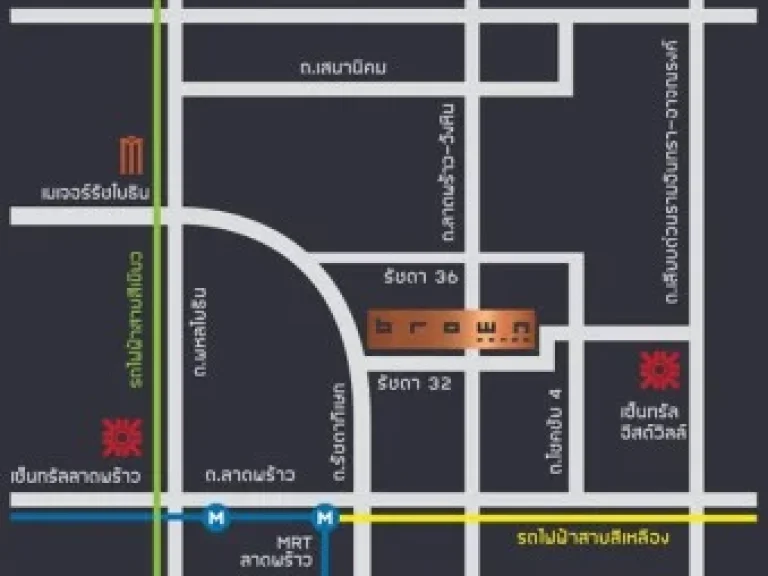 ขาย Brown Condo รัชดา 32 ชั้น 2 ขนาด 2497 ตารางเมตร วิวสระว่ายน้ำ ชั้น 2 พร้อมอยู่ เจ้าของขายเอง