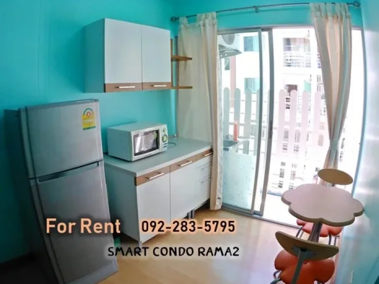 ให้เช่า Smart Condo พระราม2 ตึก A ห้องใหม่ เจ้าของอยู่เอง ไม่เคยปล่อยเช่า