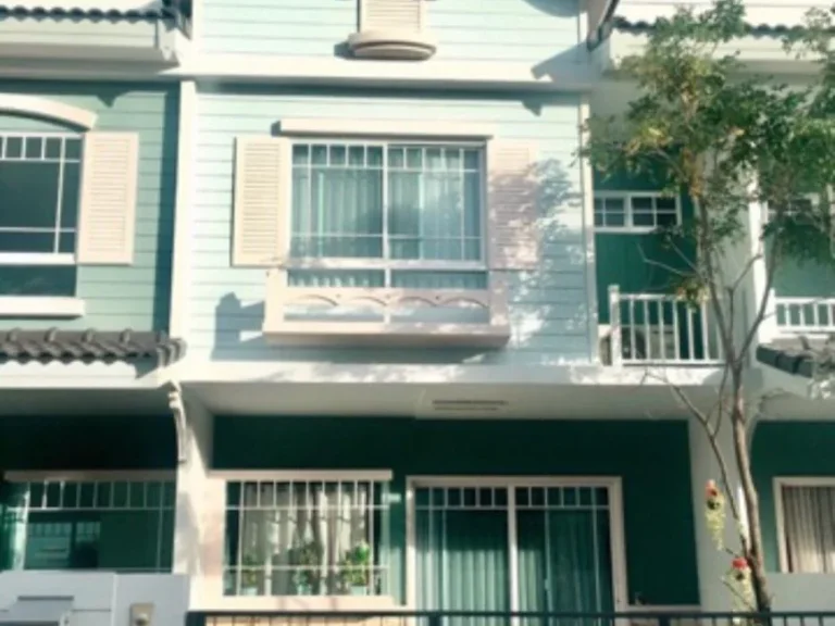 บ้านใหม่ให้เช่าพร้อมอยู่ หมู่บ้านอินดี้ 3 Landampamphouse ซอยประชาอุทิศ 90