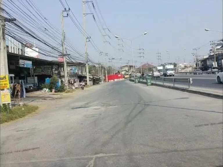 ขายที่ดินติดถนนสุขุมวิทสายเก่า คลองด่าน สมุทรปราการ