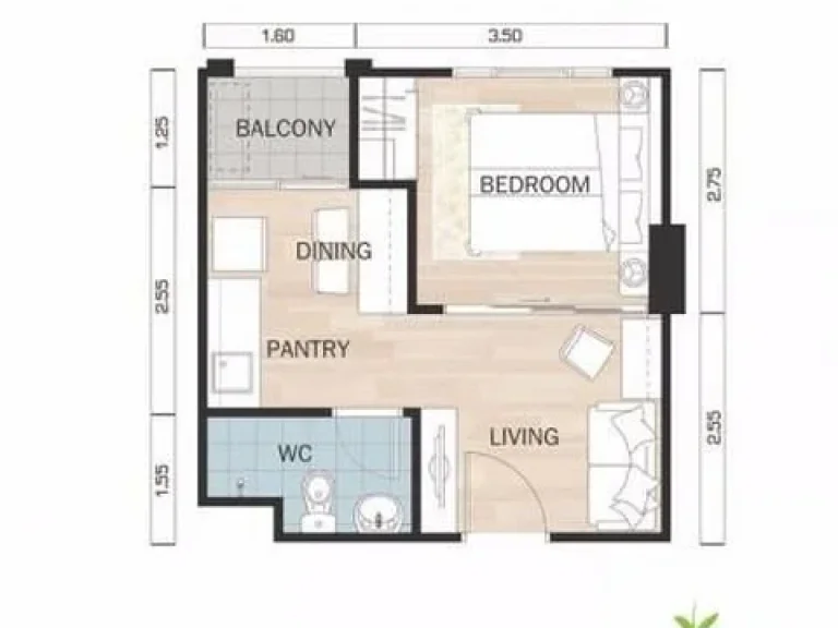 RODP-0018 ให้เช่าคอนโด Origin Condo - Bangmod เดินทางสะดวก ราคาถูก สนใจติดต่อคุณ โอ๋ โทร 089 965 1971