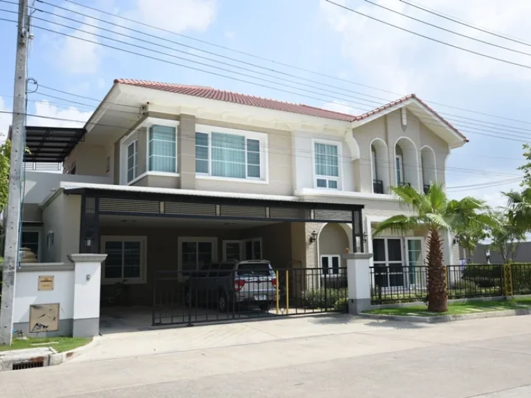 ขายบ้านเดี่ยว Casa Grand วงแหวน อ่อนนุช ขนาด 92 ตรว 4 ห้องนอน ติดถนนเมน