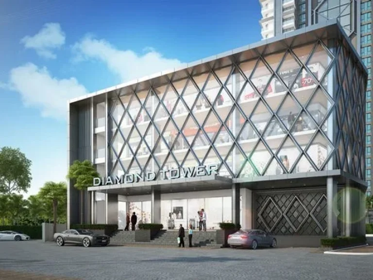 ขาย ขาดทุน ดาวน์ Diamond Tower พัทยา 315 ลบชั้น 5 วิวทะเล 35 Sqm