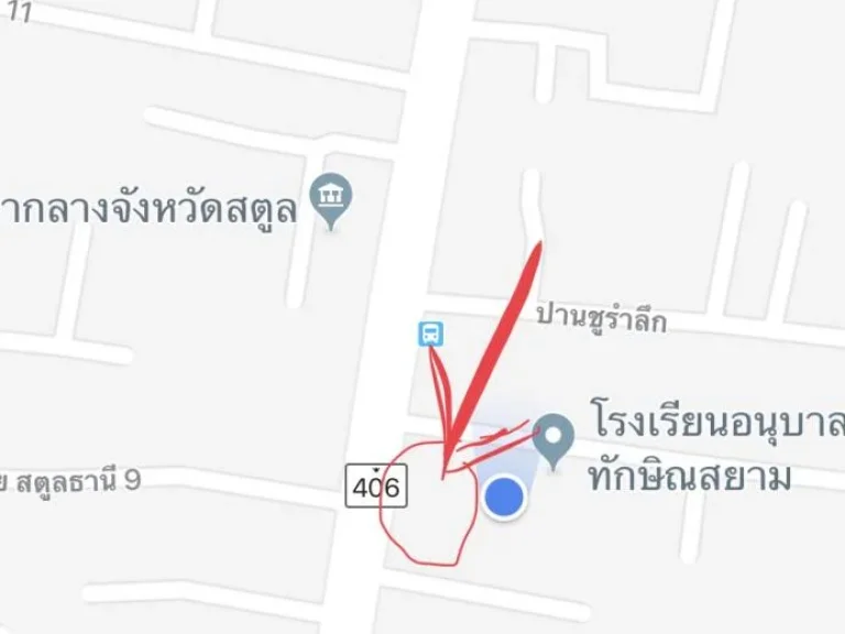 ขายที่ดินในเมืองสตูล