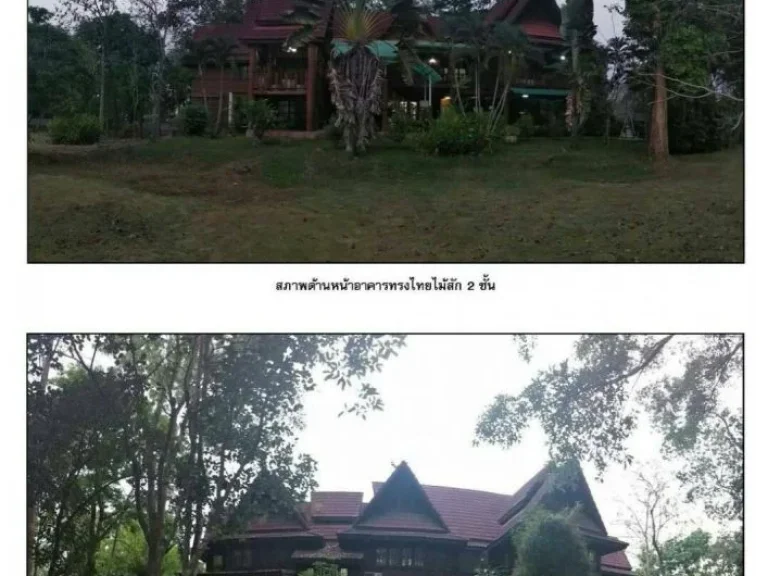 ขายที่ดินจังหวัดเชียงใหม่ พร้อมอาคารไม้สัก 2 ชั้น