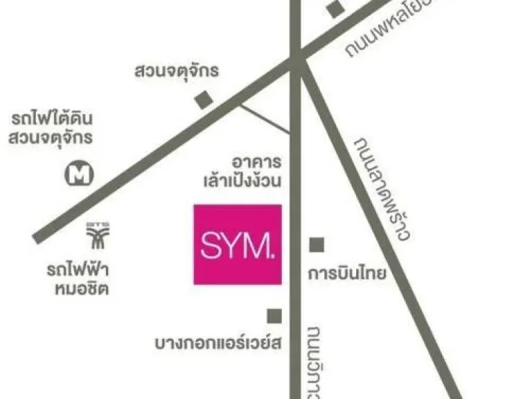 คอนโดให้เช่า Sym Vibha-Ladprao ซิม วิภา-ลาดพร้าว คอนโด Sym Vibha-Ladprao วิภาวดีรังสิต จอมพล จตุจักร 1 พร้อมอยู่ ราคาถูก