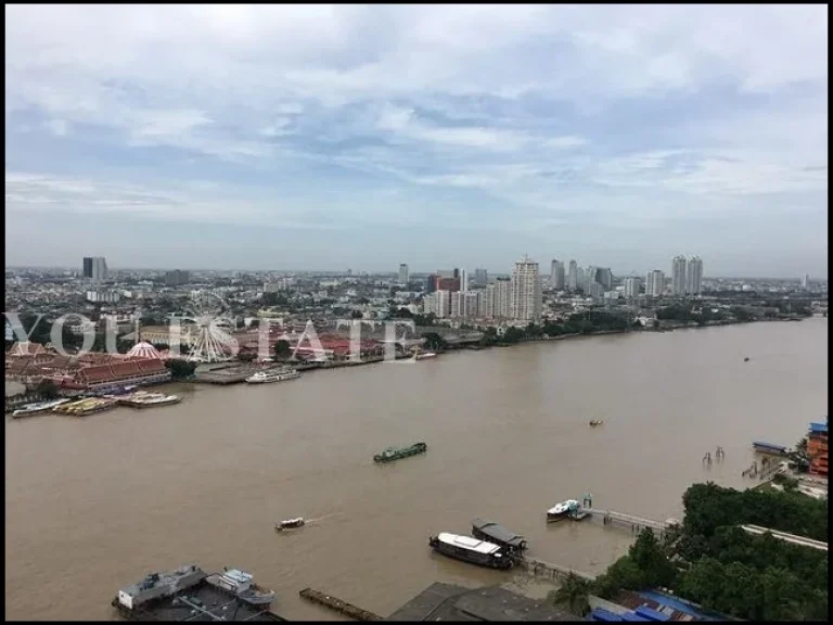 For sale or rent 23000 Supalai river place River view 53 sqm 1 bedroom 1bathroom ศุภาลัย ริเวอร์เพลส