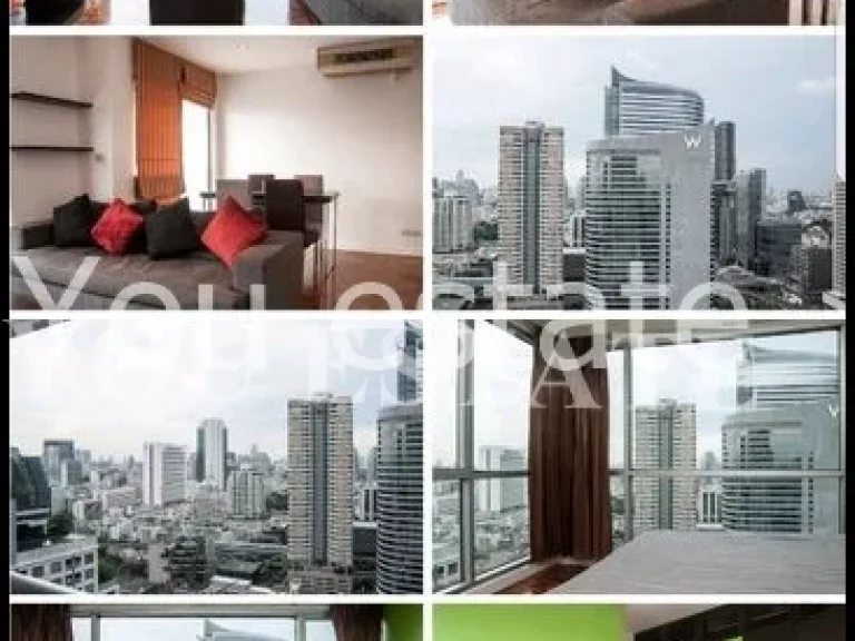 For sale Silom Suite 1 bed 51 sqm height floor สีลม สวีท