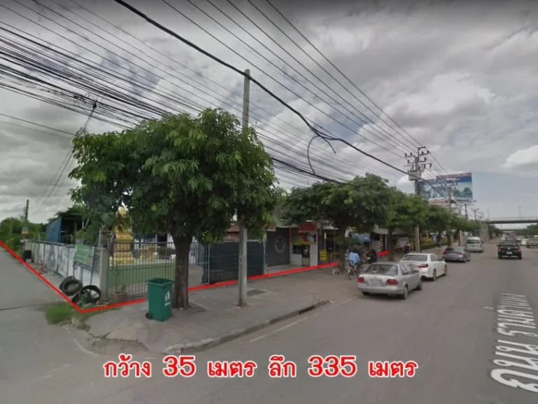 ที่ดินเปล่า 8 ไร่ 106 วา ติดถนนรามคำแหง ซอย 189-191